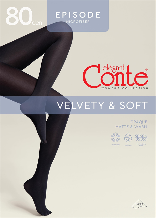 Women's tights CONTE EPISODE 80 - Perfect for winter!